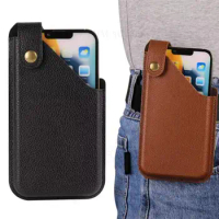 Leather Case Phone Pouch For Asus ROG Phone 8 7 6D 5s Pro 3 Belt Clip Holster Waist Bag For Zenfone 10Z 9Z 8 Flip 7 Pro 5 Lite 4