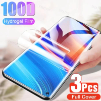 3Pcs Hydrogel Film For Realme 11 10 9 Pro Plus 4G 5G Screen Protector