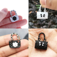 Aksesori Miniatur Rumah Boneka, Model Miniatur Beg Tangan, [QQQ], Skala 1: 12, Hiasan Miniatur Rumah