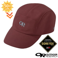 Outdoor Research Seattle Rain Cap GORE-TEX透氣防水透氣棒球帽 UPF 50+.鴨舌帽.跑步帽_暗紅