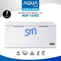 Chest Freezer AQUA AQF-725EC 719 Liter AQF725EC Freezer Box AQF 725 EC