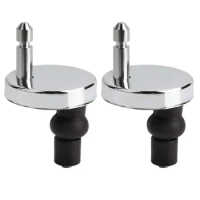 2pcs Toilet Seat Hinges Toilet Seats Top Fix Hinge Soft Close Connector Release Quick Fitting Replacement Screw Home Hardware