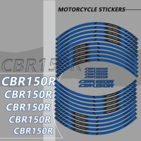 NEW Wheel Stickers Motorcycle Front Rear Inner Rim Tyre Reflective Decorative Sticker Decal For Hond