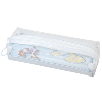 【Kamio】迪士尼 PVC雙面透明筆袋 雙層筆袋 唐老鴨&amp;奇奇蒂蒂