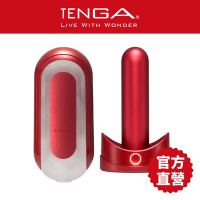 【TENGA官方直營】TENGA FLIP 0 熱情紅&暖杯器 飛機杯 情趣用品 現貨