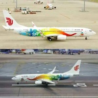 Air China Boeing 737-800 Panda Model 1:400