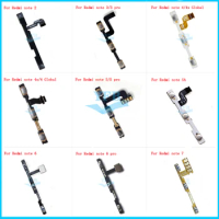 10pcs Power On Off Volume Side Button Key Flex Cable For Xiaomi Redmi Note 2 3 4 4x 5 5A 6 7 Pro 4X Global Replacement Parts
