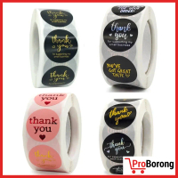 500pcs/roll Thank You For Your Order Sticker (NO Custom Design service) Scrapbook Stiker Round Circl