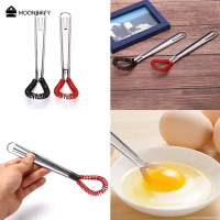1pcs Stainless Steel Magic Handheld Spring Whisk Mini Kitchen Eggs Sauces Mixer Whisk kitchenware Ba