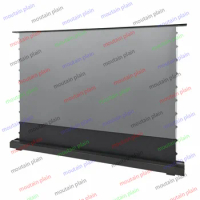 Floor Up Projector Screen Motorized with Remote for UST, Short Throw, Standard Throw Projection
