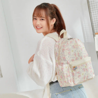 【kiki STUDIO】美樂蒂-甜蜜時光-後背包-奶油黃