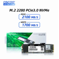 OSCOO SSD M2 512GB NVME SSD 1TB 128GB 256GB 512GB ssd M.2 2280 PCIe Hard Drive Disk Internal Solid State Drive for Laptop PC