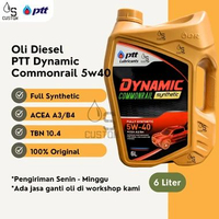Oli Diesel PTT Dynamic 5w40 6L Full Synthetic