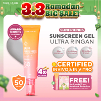 True to Skin Sunfriends Sunscreen Gel SPF 50 PA++++ Facial Wajah Sunblock SPF Lotion