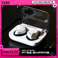 Pamu Fit T28 Wireless Bluetooth Earphone In-Ears Music Enc-Ai Earbuds Ipx4 Touch Control Anc Headset