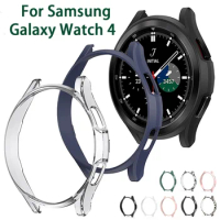 Watch Cover for Samsung Galaxy Watch 4 44mm 40mm 42MM 46MM PC Matte Case All-Around Protective Bumper Shell for Galaxy Watch4