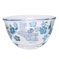 【sunart】迪士尼 和風玻璃碗 甜點碗 9.5cm 唐老鴨 衝浪板(餐具雜貨)