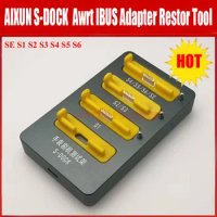 New AIXUN S-DOCK awrt IBUS Adapter restor tool for ibus Apple Watch S1 S2 S3 S4 S5 S6 restoring iWatch Test stand repair tool
