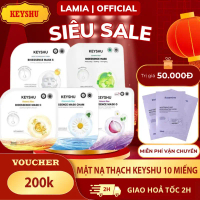 【Sản phẩm bán chạy】 【Đang hot】 Mặt nạ thạch Collagen Keyshu Hàn Quốc, Jelly Collagen Mask Dưỡng Trắn