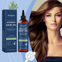 Dầu Chăm Sóc Tóc Hương Thảo, 100ml, Với Dầu Thầu Dầu & Jojoba, Dầu Điều Trị Nuôi Dưỡng Cho Tóc Khô V