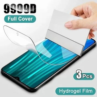 3PCS Hydrogel Film For LG G8X Stylo7 5 G200 V60 K92 K50 ThinQ Wing Aristo5 K22 K42 K51 K71 Q51 W41 W31 V30 V40 Screen Protector