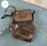 Balenciaga Cagole Purse Bronze