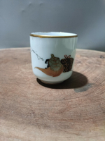 日本回流瓷器古董大正時期老茶杯茶碗，全品無毛病，保真包老，民