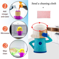 Kitchen Cleaner Angry Mama Microwave Oven Refrigerator Cleaner Decontamination Steam Cleaner Appliances Home Microwave Cleaner