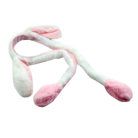 Bunny Ears săn đầu di chuyển dễ thương ấn áo bằng máy bay bay airbit của nhỏ