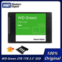 Promotion!! Western Digital WD Green 2TB 1TB 2.5'' Internal Solid State Drive SATA 3.0 SSD 6Gb/s SSD UP to 545MB/s Original