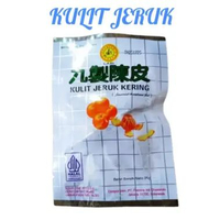 Kulit Jeruk Bungkusan 25 Gr / Manisan Putih Kulit Jeruk Kering / Asinan Buah Jeruk / Orange Peel