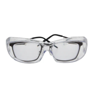 【MOLA】摩拉護目鏡運動安全眼鏡近視眼鏡可戴防飛沫防風防沙防塵男女 SA-6057(透明鏡片 防疫)