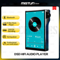 Professional HiFi MP3 Player Bluetooth Hi-Res Digital Audio Player 4.0" IPS Touch Screen DSD Lossless Decoding DAP