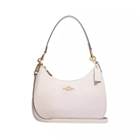 COACH Teri Hobo Bag Pebble Leather Chalk