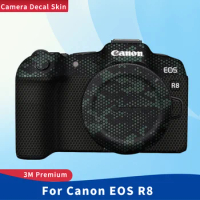 For Canon EOS R8 Decal Skin Vinyl Wrap Film Camera Body Protective Sticker Protector Coat