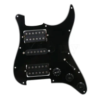Black Wired Plate Pickguard Humbuckers fender accessories for guitar
