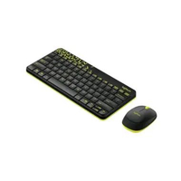 LOGITECH MK240 wireless combo keyboard dan mouse Black