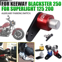 For Keeway Superlight 125 200 Blackster 250 Superlight125 Motorcycle Accessories Parking Brake Switch Control Lock Ramp Braking