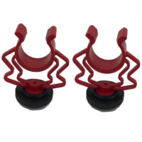 2PCS Universal Microphone Wavy Shock Mount Adapter Plastic Microphone Bracket Mount Replacement for Boya By-mm1