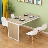 多功能连壁挂墙上面隐形折叠餐桌吧台桌小户型折叠桌省空间小桌子