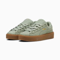 【PUMA】休閒鞋 女鞋 運動鞋 CREEPER PHATTY NUBUCK 綠 39681302