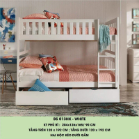 Giường 3 tầng cho cả gia đình - BF126, Giường 2 tầng cho cả gia đình - BF126