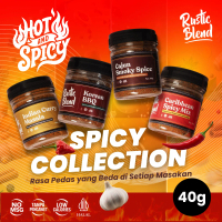 Paket Bumbu 4 Varian Rasa Pedas Manis & Eksotis | Dry Rub Marinasi Instan untuk Steak Iga Ayam Bakar