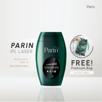 PARIN IPL LASER: เครื่องเลเซอร์กำจัดขน 999,999 ช็อต / COLOR : GREEN จัดส่งจากประเทศไทย As the Pictur