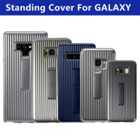 For SAMSUNG Galaxy S10 S9 S8 Plus Note 8 9 Standing Case Protective For S10+ S9+ S8+ S 10 Note9 Note8 Tough Stand Armor Cover