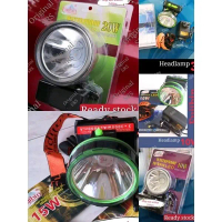 FUJIBIN Headlamp, 100% Authentic, Available in 3w, 10w, 15w and 20w, Rechargeable Waterproof LED Hea