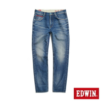 EDWIN BLUE TRIP系列 深色修身直筒牛仔褲-男款 中古藍