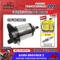 DINAMO STARTER CRF MEGAPROMONO VERZA BRT ORIGINAL 100% BORE UP 400CC FREE BUSI RACING BRT DENGAN KAO