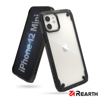 Rearth Apple iPhone 12 mini (Ringke Fusion X) 高質感保護殼(黑)