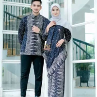 Batik Couple | Kebaya Couple | Kebaya Navy | Kebaya Batik | Kebaya Wisuda | Kebaya Modern | Tunik Ba